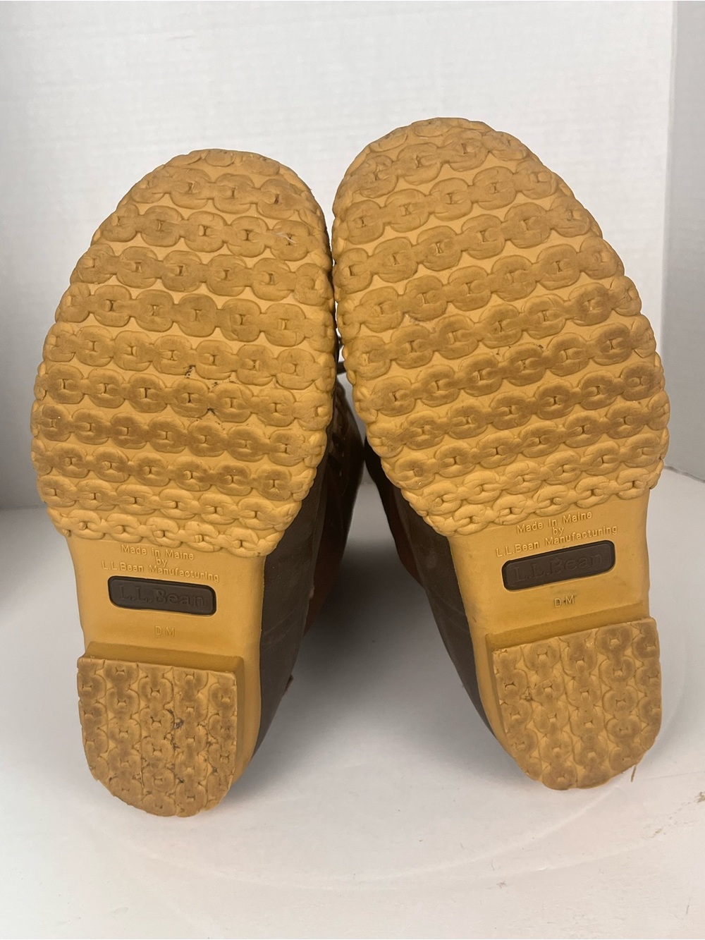 LL Bean Maine Hunting Boots Womens 7 Lace Up Gortex Lined Leather Rubber Classic - Picture 6 of 12